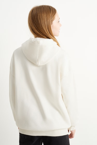 Kinder Mädchen - Hoodie - cremeweiß