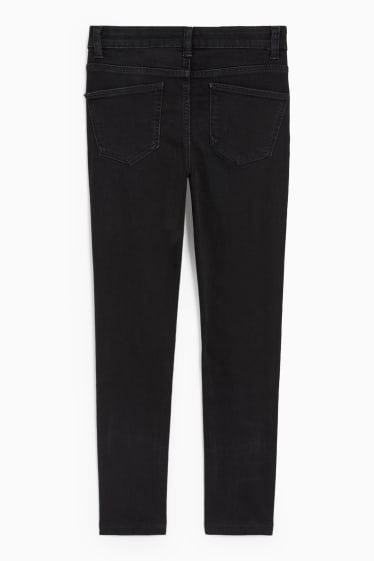 Bambini - Skinny jeans - LYCRA® - jeans grigio scuro