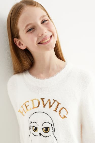 Bambine - Harry Potter - maglione - bianco