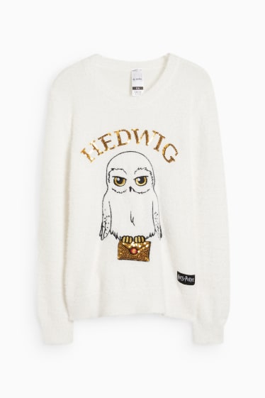 Bambine - Harry Potter - maglione - bianco