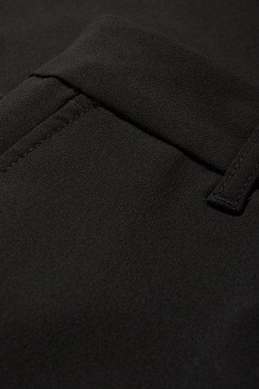 Donna - CLOCKHOUSE - pantaloni di stoffa - vita media - straight fit - nero