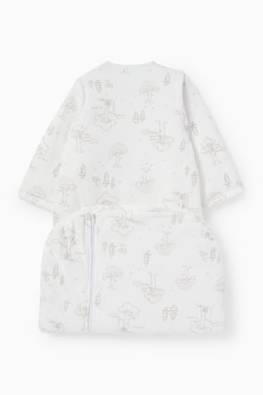 Unisex - Winnie de Poeh - baby-slaapzak - 18 tot 36 maanden - crème wit