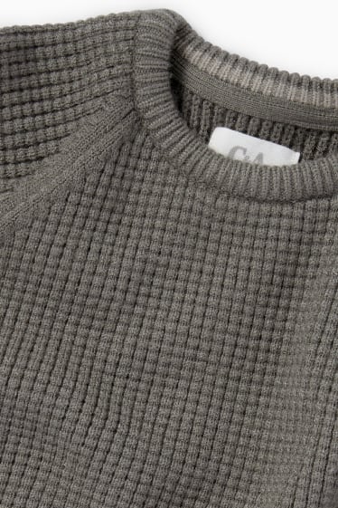Baby Buben - Baby-Pullover - grün