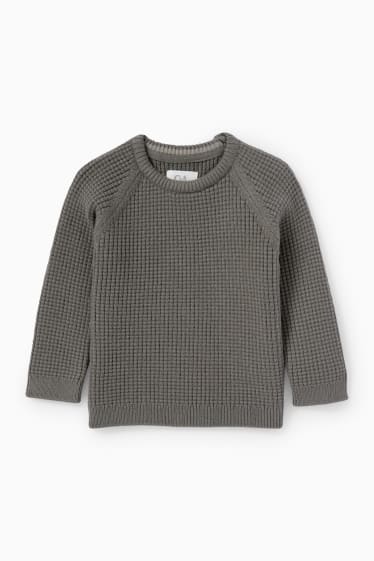 Babys - Baby-Pullover - grün