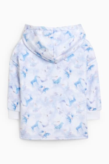 Children - Frozen - hoodie blanket - light blue