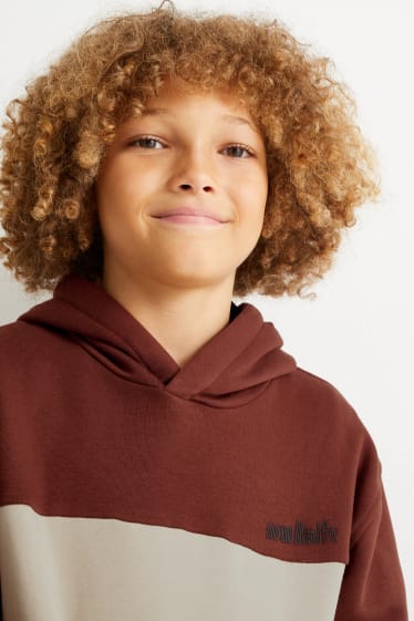 Kinderen - Hoodie - donkerbruin