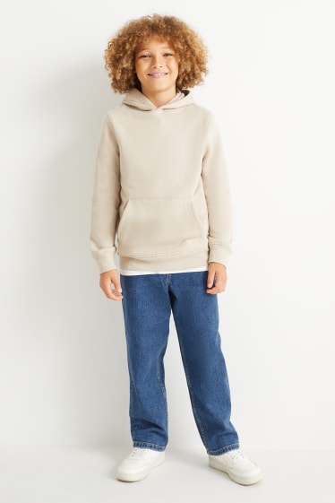 Kinder - Baggy Jeans - jeansblau