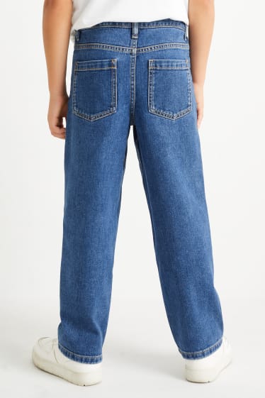 Kinder Buben - Baggy Jeans - jeansblau