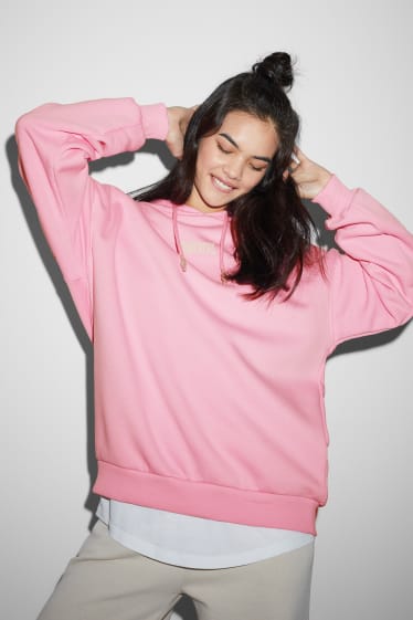 Tieners & jongvolwassenen - CLOCKHOUSE - hoodie - roze