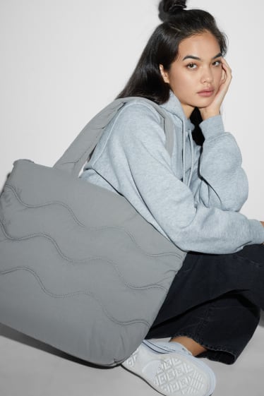 Damen - CLOCKHOUSE - Shopper - grau