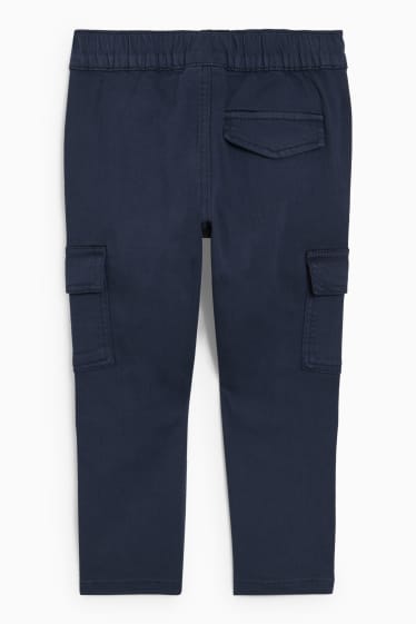 Kinder Buben - Cargohose - dunkelblau