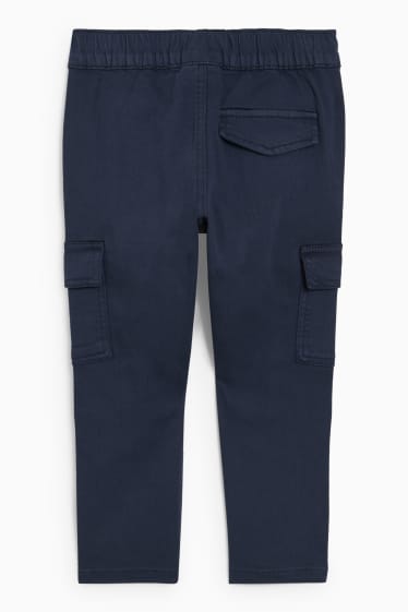 Nen/a - Pantalons cargo - blau fosc