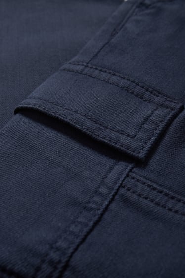 Bambini - Pantaloni cargo - blu scuro