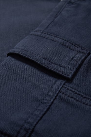 Nen/a - Pantalons cargo - blau fosc