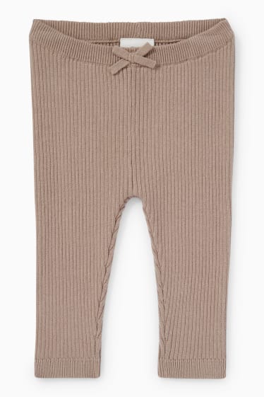 Bébés - Ourson - ensemble pour bébé - 2 pièces - beige