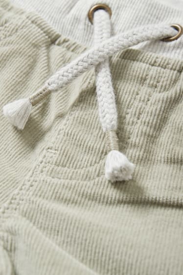 Nadó nen - Pantalons de pana per a nadó - pantalons tèrmics - marró/beix