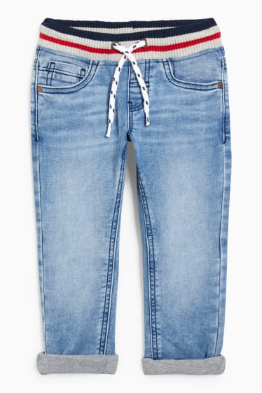 Enfants - Slim jean - jean doublé - jog denim - LYCRA® - jean bleu clair