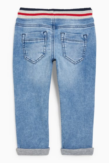 Kinder Buben - Slim Jeans - Thermojeans - Jog Denim - LYCRA® - helljeansblau
