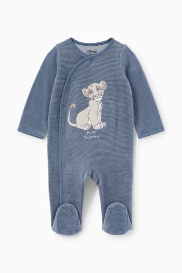 Miminka - Lví král - pyžamo pro miminka - modrá
