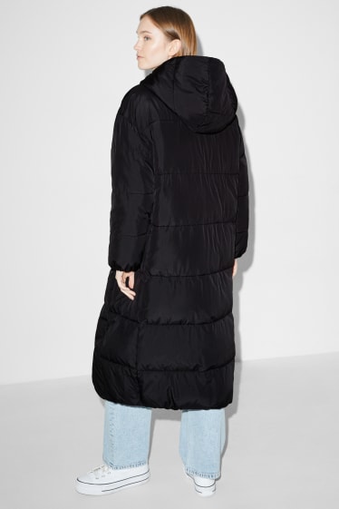 Joves - CLOCKHOUSE - abric embuatat amb caputxa - negre