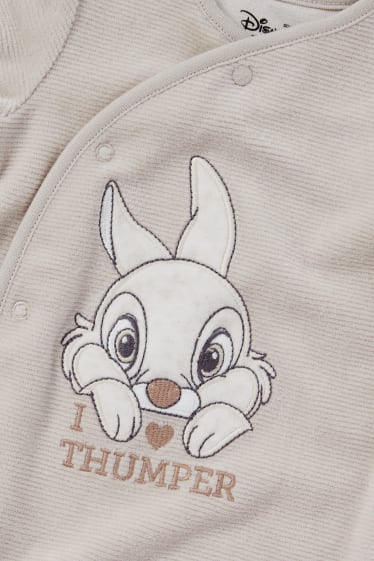 Babies - Bambi - baby sleepsuit - light gray