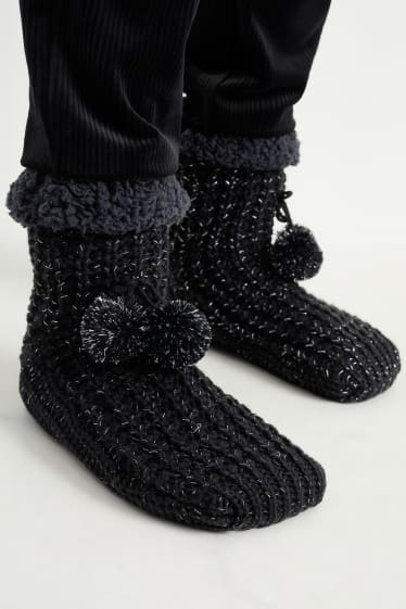 Dona - Mitjons antilliscants - negre