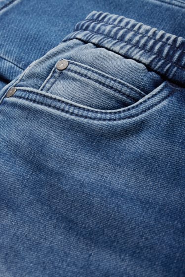 Dzieci - Straight jeans - ciepłe dżinsy - dżins-niebieski