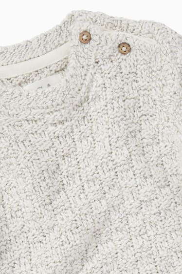 Baby Buben - Baby-Pullover - cremeweiß