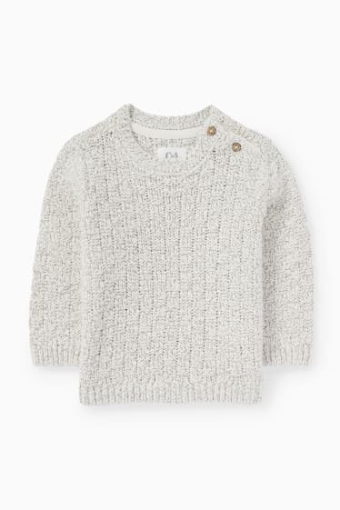Baby Buben - Baby-Pullover - cremeweiß