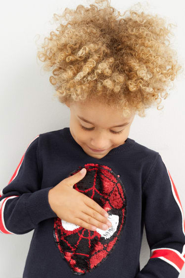 Kinderen: jongens - Trui - donkerblauw