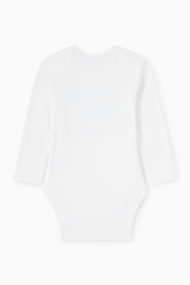 Unisex - Bosdieren - rompertje - wit
