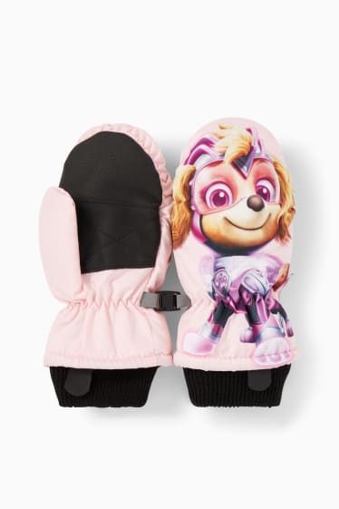 Enfants filles - Pat' Patrouille - moufles - rose