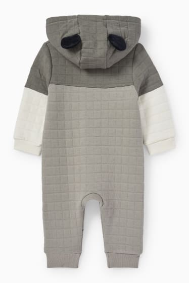 Bébés garçons - Mickey Mouse - combinaison chaude pour bébé - vert / gris