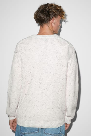 Men - Jumper - cremewhite