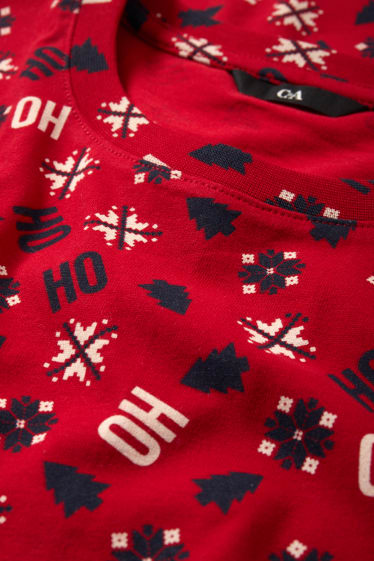 Men - Christmas T-shirt - red