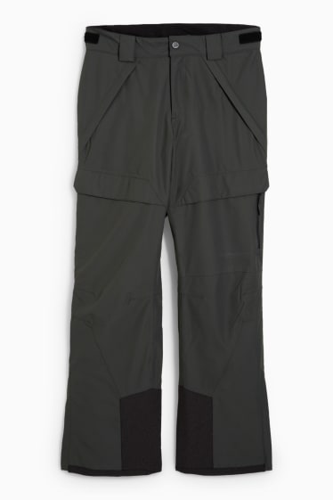 Uomo - Pantaloni da sci - grigio scuro