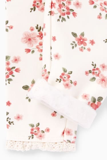 Baby Mädchen - Baby-Outfit - 3 teilig - dunkelrosa