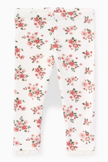 Baby Mädchen - Baby-Outfit - 3 teilig - dunkelrosa