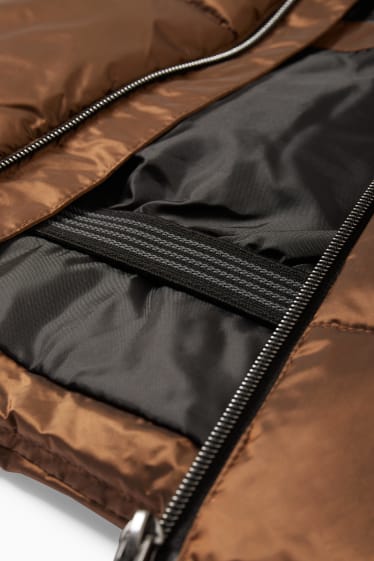 Femmes - Gilet de ski sans manches - marron