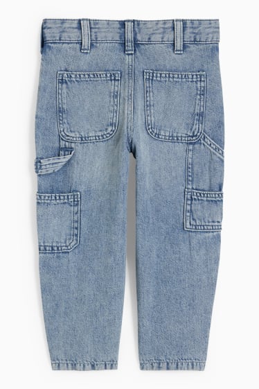 Kinder Buben - Relaxed Jeans - Thermojeans - helljeansblau