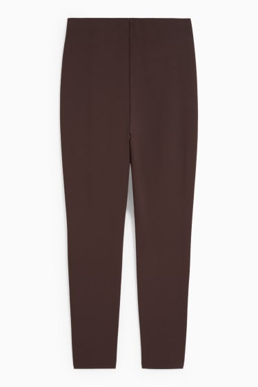 Femmes - Leggings - marron foncé