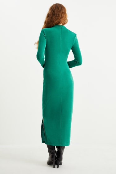 Dames - Bodycon jurk - groen