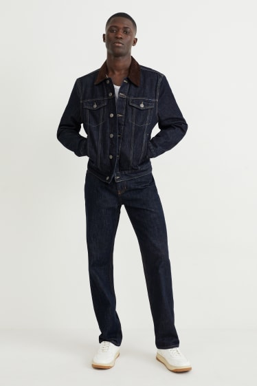 Men - Regular jeans - denim-dark blue