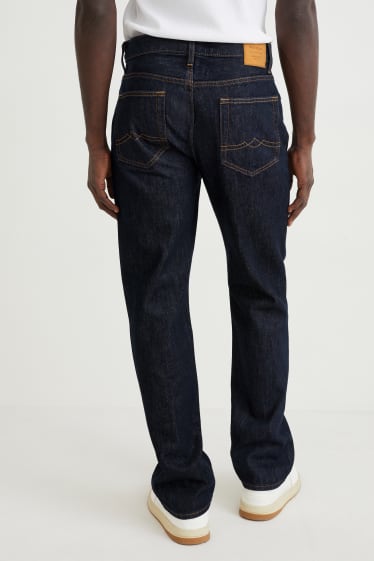 Men - Regular jeans - denim-dark blue