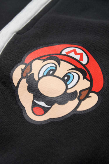 Niños - Super Mario - pantalón de deporte - negro