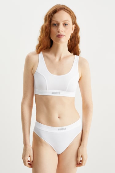 Damen - Slip - weiss