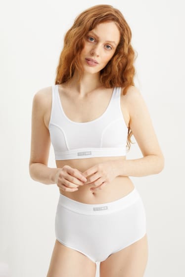 Women - Crop top - white
