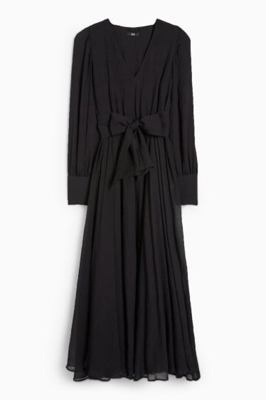 Mujer - Vestido fit & flare - negro
