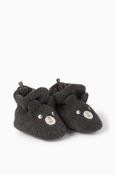 Nadons - Ossets - sabates de gateig per a nadó - gris jaspiat