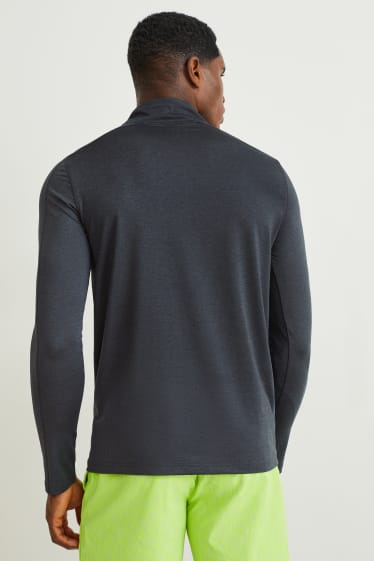 Hommes - Haut de sport - 4 Way Stretch - noir